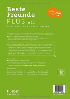 Паперова книга «Beste Freunde PLUS A2.1. Deutsch für Jugendliche. Kursbuch plus interaktive Version», авторів Мануела Джорджіякакі, Елізабет Ґраф-Ріман, Аня Шуманн, Крістіан Сойте - фото №2 - мініатюра