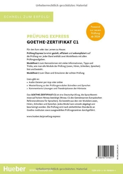 Паперова книга «Prüfung Express. Goethe-Zertifikat C1», авторів Йоханнес Гербес, Крістін Крамель, Томас Шталь - фото №2 - мініатюра