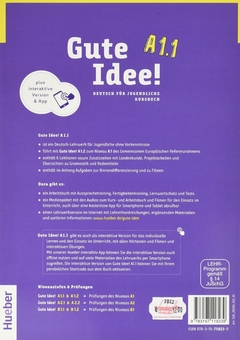 Паперова книга «Gute Idee! A1.1. Deutsch für Jugendliche. Kursbuch plus interaktive Version», авторів Герберт Пухта, Вілфрід Кренн - фото №2 - мініатюра