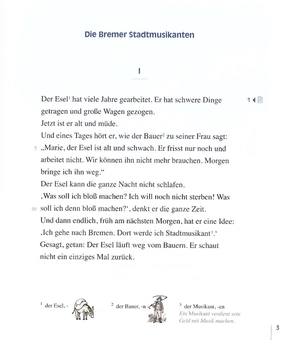 Паперова книга «Die Bremer Stadtmusikanten - Leseheft», автор Урс Люгер - фото №2 - мініатюра