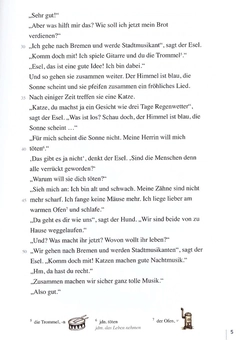 Паперова книга «Die Bremer Stadtmusikanten - Leseheft», автор Урс Люгер - фото №4 - мініатюра