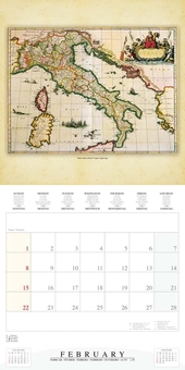 Бумажная книга «Antique Maps 2026» - фото №4 - миниатюра