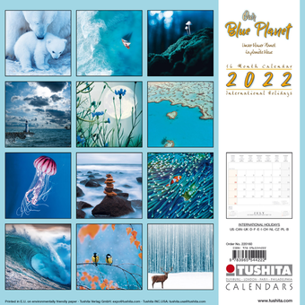 Паперова книга «Календарь 2022 Our Blue Planet» - фото №2 - мініатюра