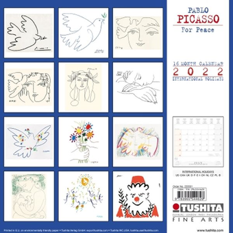 Паперова книга «Календарь на 2022 Pablo Picasso. War and Peace» - фото №2 - мініатюра