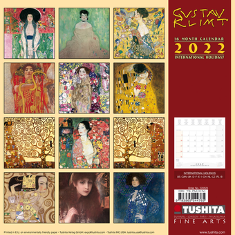 Бумажная книга «Календарь на 2022 Gustav Klimt » - фото №2 - миниатюра