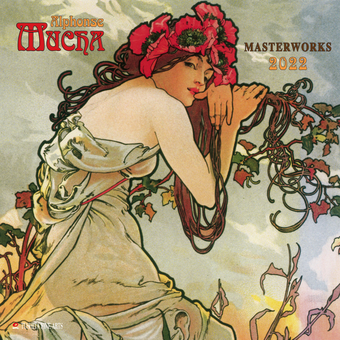 Паперова книга «Календарь на 2022 Alphonse Mucha - Poster Art» - фото №1 - мініатюра