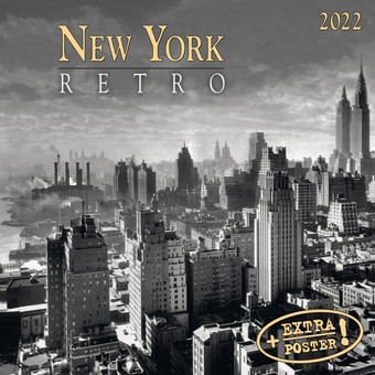 Паперова книга «Календар на 2022 New York Retro» - фото №1 - мініатюра