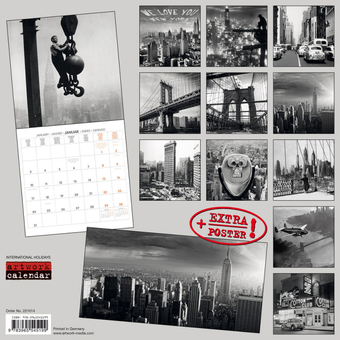 Паперова книга «Календар на 2022 New York Retro» - фото №2 - мініатюра