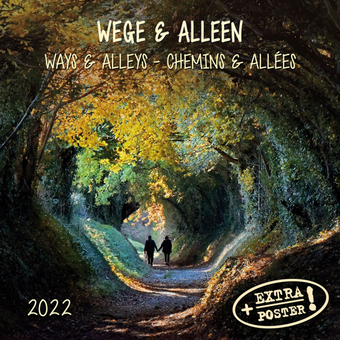 Бумажная книга «Календарь на 2022 Ways and Alleys - Wege und Alleen» - фото №1 - миниатюра