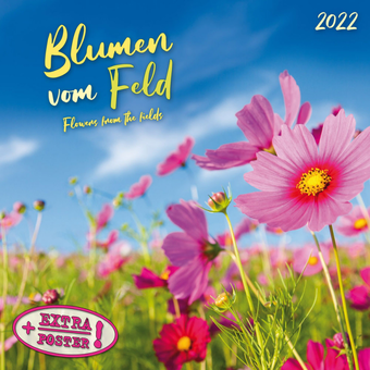 Паперова книга «Календар на 2022 Flowers from the Fields - Blumen vom Fel» - фото №1 - мініатюра