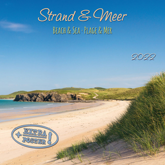 Бумажная книга «Календарь на 2022 Beach and Sea - Strand und Meer» - фото №1 - миниатюра