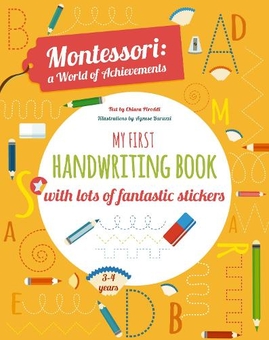 Бумажная книга «My First Handwriting Book with lots of fantastic stickers», автор Кьяра Пиродди - фото №1 - миниатюра