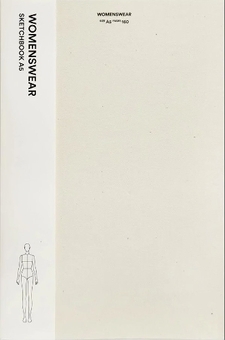 Паперова книга «Fashionary Womenswear Sketchbook A5» - фото №1 - мініатюра