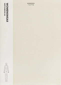 Паперова книга «Fashionary Womenswear Sketchbook A4» - фото №1 - мініатюра