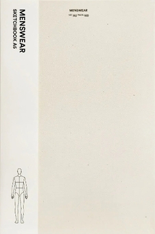 Бумажная книга «Fashionary Menswear Sketchbook A5» - фото №1 - миниатюра
