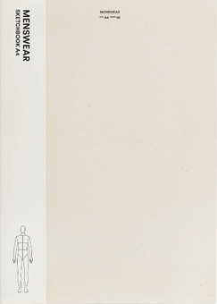 Бумажная книга «Fashionary Menswear Sketchbook A4» - фото №1 - миниатюра