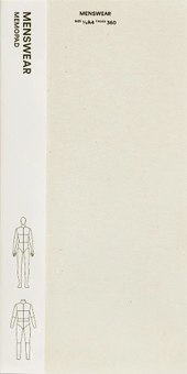Бумажная книга «Fashionary Menswear Memopad» - фото №1 - миниатюра