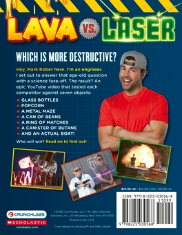 Паперова книга «Lava Vs. Laser» - фото №2 - мініатюра