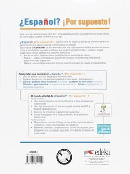 Паперова книга «¿Español? Por supuesto! Libro del profesor 1 (+ CD-ROM)», автор Марія-Анджелес Паломіно - фото №2 - мініатюра
