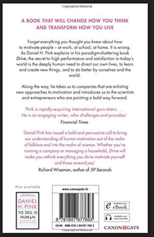 Бумажная книга «Drive: The Surprising Truth About What Motivates Us», автор Дэниел Пинк - фото №2 - миниатюра