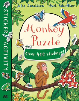 Паперова «Monkey Puzzle Sticker Book», автора Джулія Дональдсон– фото №1