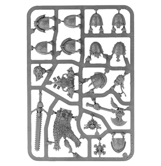  «Набор для сборки миниатюры Games Workshop Warhammer 40,000 Space Wolves Upgrade Pack (99070101012)», бренду Games Workshop - фото №3 - мініатюра