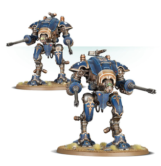  «Набор для сборки миниатюр Games Workshop Warhammer 40,000 Imperial Knights: Armiger Helverins (99120108015)», бренда Games Workshop - фото №3 - миниатюра