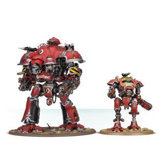  «Набор для сборки миниатюр Games Workshop Warhammer 40,000 Imperial Knights: Armiger Warglaives (99120108019)», бренда Games Workshop - фото №4 - миниатюра