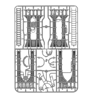  «Набор для сборки миниатюр Games Workshop Sector Mechanicus: Sacristan Forgeshrine (99120199066)», бренда Games Workshop - фото №5 - миниатюра
