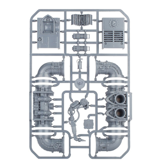  «Набор для сборки миниатюр Games Workshop Sector Mechanicus: Sacristan Forgeshrine (99120199066)», бренда Games Workshop - фото №8 - миниатюра