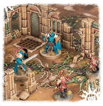  «Набор Games Workshop Warhammer Age of Sigmar: Azyrite Ruins (99120299048)», бренда Games Workshop - фото №4 - миниатюра
