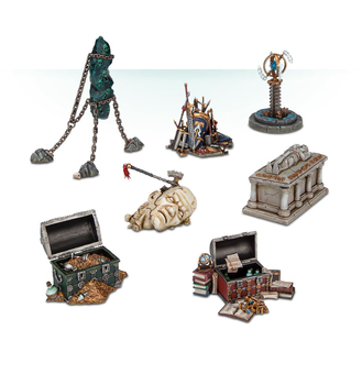  «Набор для сборки миниатюр Games Workshop Age of Sigmar: Objective Markers (99220299073)», бренда Games Workshop - фото №2 - миниатюра