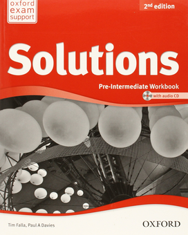 Паперова книга «Solutions: Pre-Intermediate: Workbook and Audio CD Pack», авторів Тім Фалья, Пол А. Девіс - фото №1 - мініатюра
