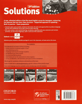 Паперова книга «Solutions: Pre-Intermediate: Workbook and Audio CD Pack», авторів Тім Фалья, Пол А. Девіс - фото №2 - мініатюра