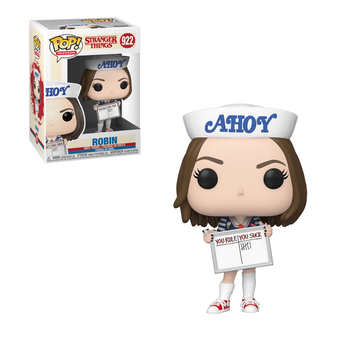  «Коллекционная фигурка Funko Pop! Stranger Things Robin (47203)», бренда Funko Pop - фото №6 - миниатюра