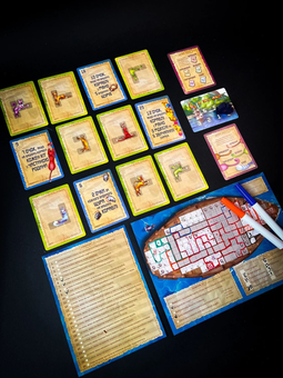«Настільна гра Geekach Острів котів. Мандруй та малюй (The Isle of Cats Explore & Draw) (GKCH044OKM)», бренда Geekach Games - фото №9 - миниатюра