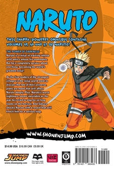 Бумажная книга «Naruto. 3-in-1 Edition. Volume 17», автор Масаси Кисимото - фото №2 - миниатюра