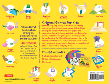 Бумажная книга «Origami Games for Kids Kit», автор Джоэл Стерн - фото №2 - миниатюра