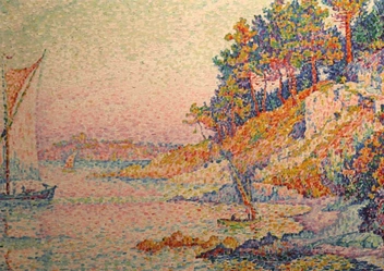  «Открытка Tushita Paul Signac The Calanque», бренда Tushita - фото №1 - миниатюра