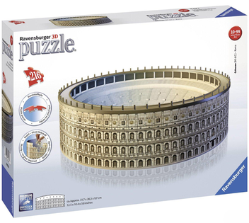  «3D Пазл Ravensburger Колізей (125784)», бренду Ravensburger - фото №1 - мініатюра