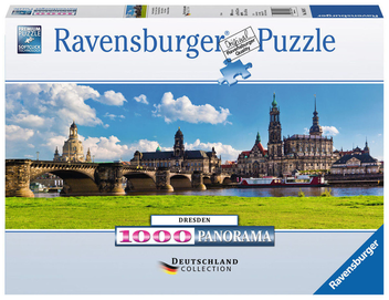  «Пазл Ravensburger Панорама Дрездена 1000 элементов (RSV-196197)», бренда Ravensburger - фото №1 - миниатюра