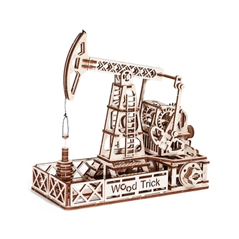  «Механічний 3D-пазл Wood Trick Нафтовишка (13)», бренду Wood Trick - фото №2 - мініатюра