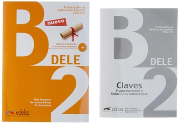 Бумажная книга «Preparacion DELE B2 Pack. Libro (+ 2 CD-ROM) + Claves», авторов Мария Хосе Барриос, Пас Бартоломе, Пилар Альзугарай - фото №1 - миниатюра
