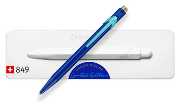  «Ручка Caran d'Ache 849 Claim Your Style Синяя (849.545)», бренда Caran d'Ache - фото №1 - миниатюра