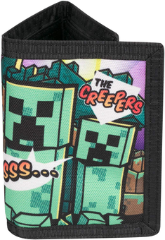  «Кошелек JINX Minecraft Steve Overworld (JINX-8208)», бренда JINX - фото №1 - миниатюра