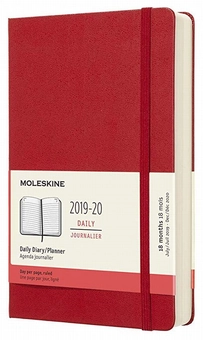  «Ежедневник Moleskine 2019-2020 Красный (DHF218DC3Y20)», бренда Moleskine - фото №1 - миниатюра