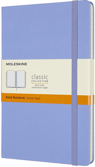  «Блокнот Moleskine Classic Линейка Голубая гортензия (QP060B42)», бренда Moleskine - фото №1 - миниатюра