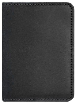 «Обкладинка для паспорта BlankNote 1.3 Чорна Crazy Horse (BN-OP-1-3-g-kr)», бренду BlankNote - фото №1 - мініатюра