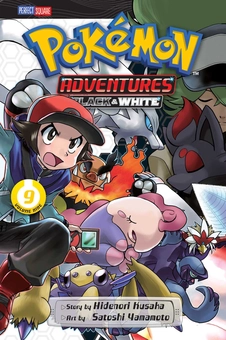 Бумажная книга «Pokemon Adventures. Black and White. Volume 9», автор Хидэнори Кусака - фото №1 - миниатюра