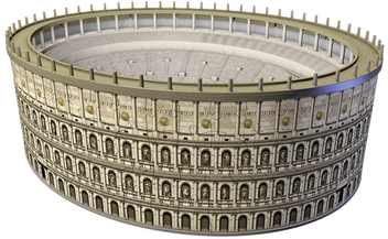  «3D Пазл Ravensburger Колізей (125784)», бренду Ravensburger - фото №2 - мініатюра